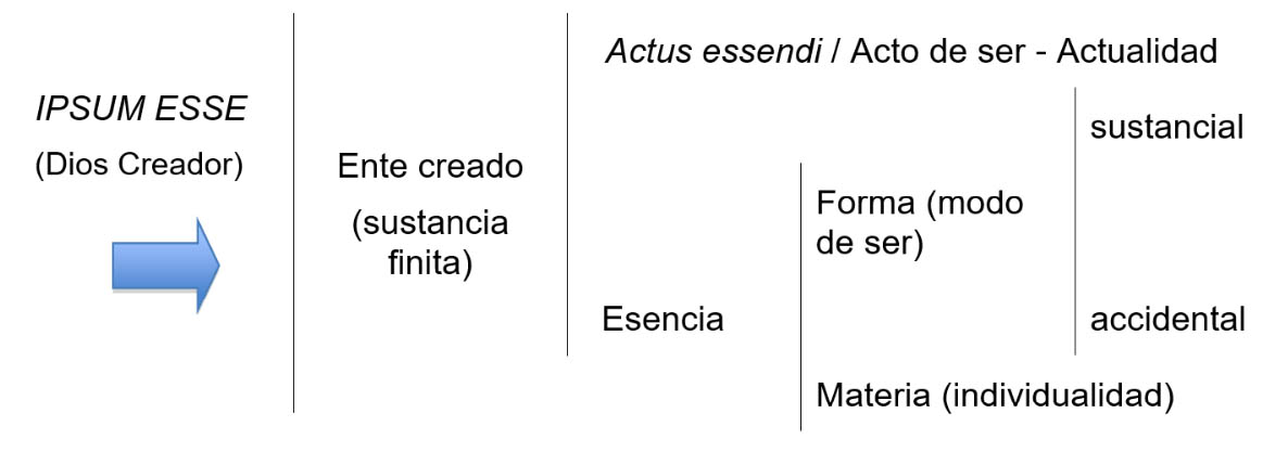 TEMA 6.- LA ESTRUCTURA METAFÍSICA DEL ENTE (III): LA ESENCIA Y EL SER O EXISTENCIA.